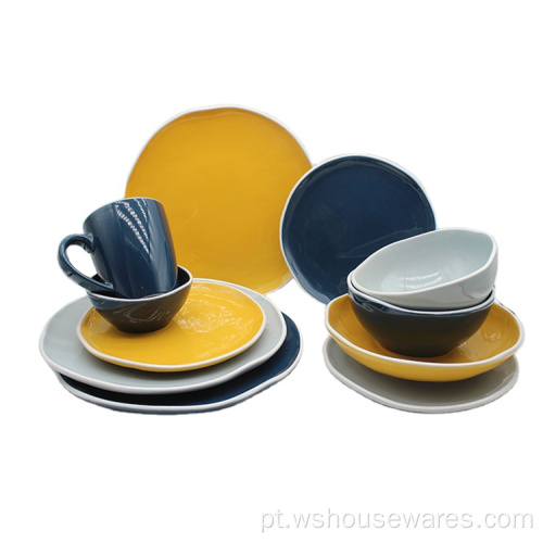 Conjunto de Louça de Luxo Glazes de Luxo Glaze